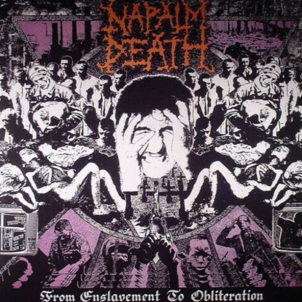 the album cover for Napalm Death - From Enslavement To Obliteration [Digipak] [Reissue]