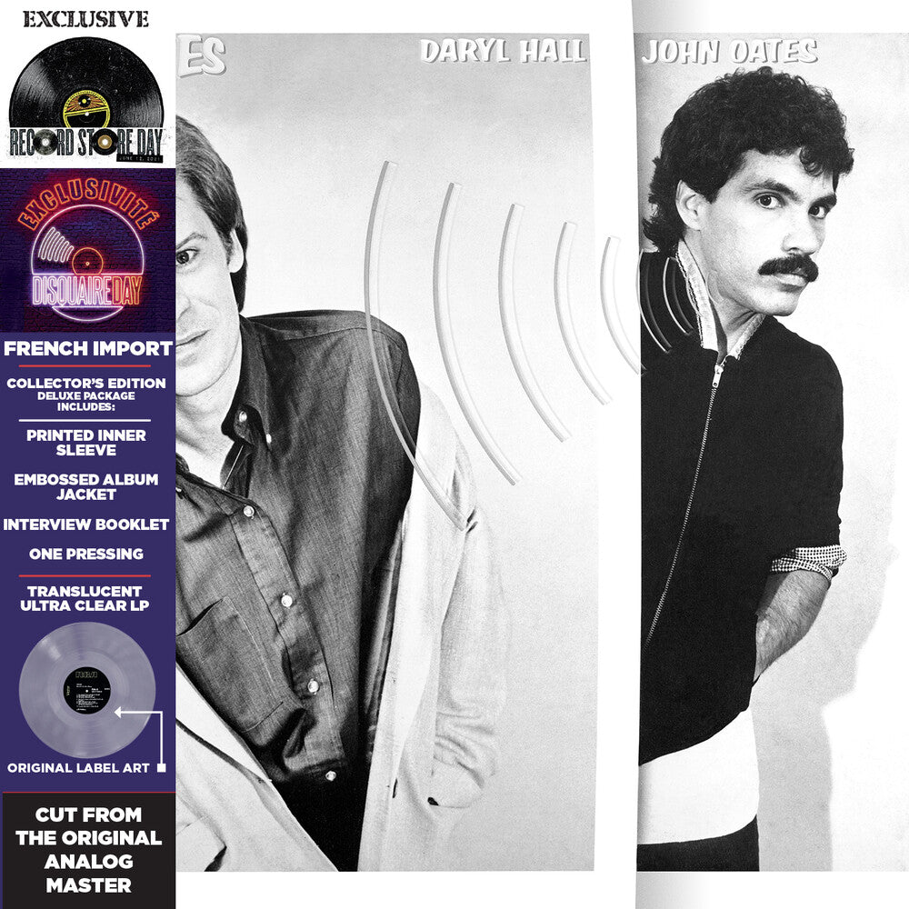 the album cover for Daryl Hall & John Oates - Voices (Rsd) [Clear Vinyl] [Record Store Day] [RSD Drops 2021]