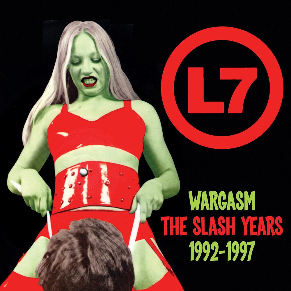 the album cover for L7 - Wargasm: Slash Years 1992-1997 [Remastered] (Uk)