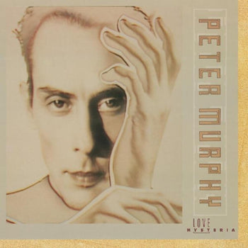 the album cover for Peter Murphy - Love Hysteria [Colored Vinyl]