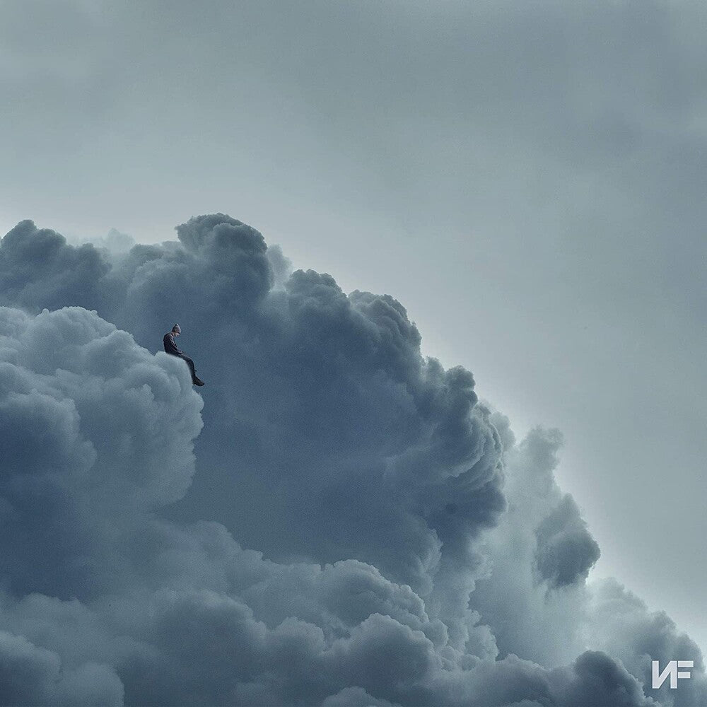 the album cover for NF - Clouds (The Mixtape)
