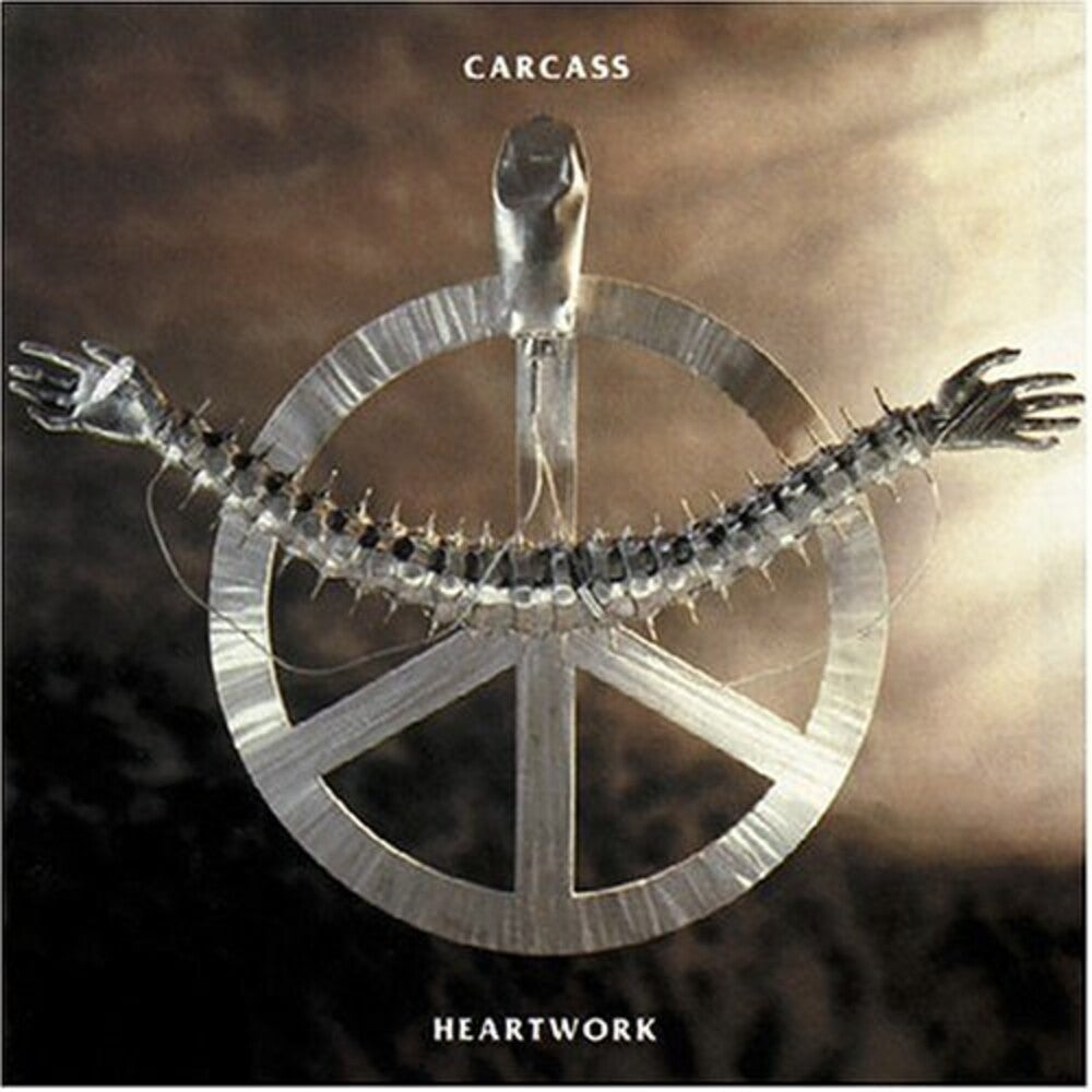 the album cover for Carcass - Heartwork: Remastered