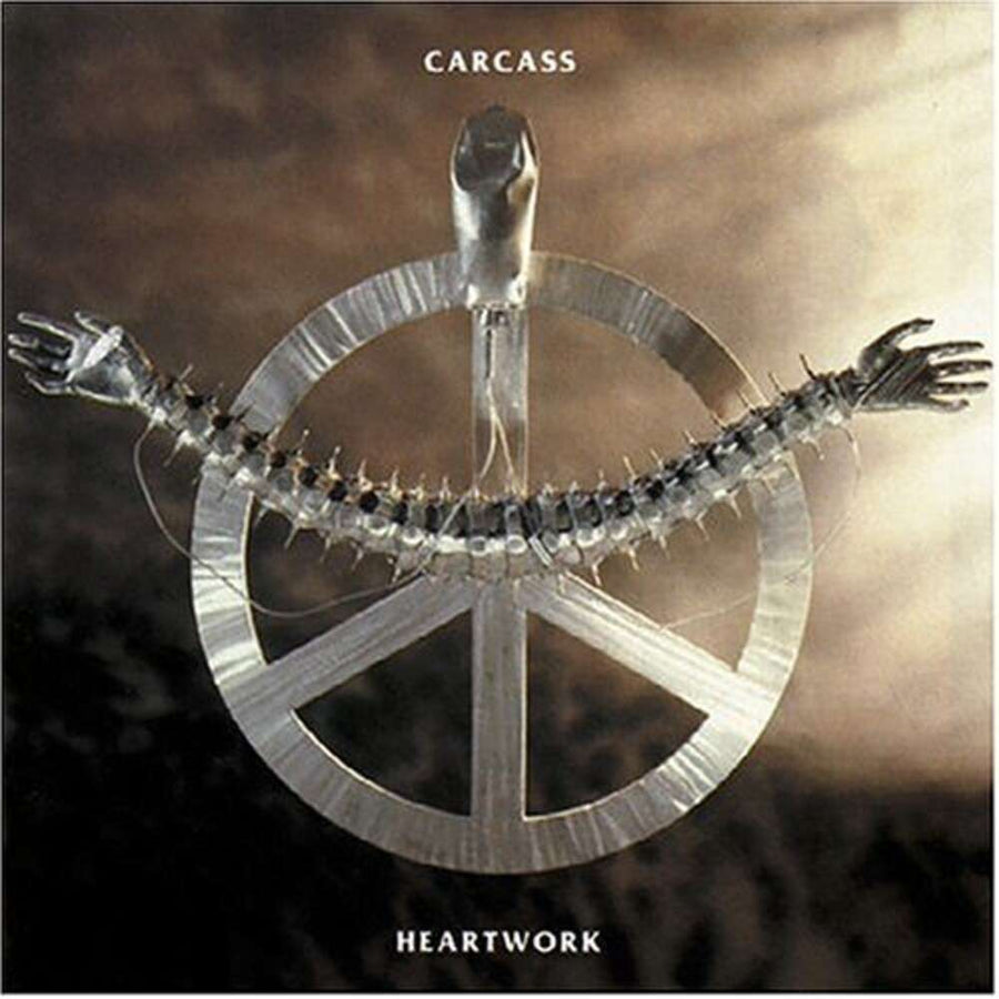 the album cover for Carcass - Heartwork: Remastered