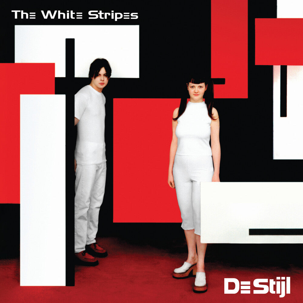 the album cover for The White Stripes - De Stijl [With Booklet]