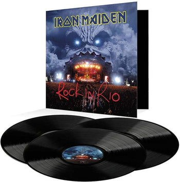 the album cover for Iron Maiden - Rock In Rio (Uk)