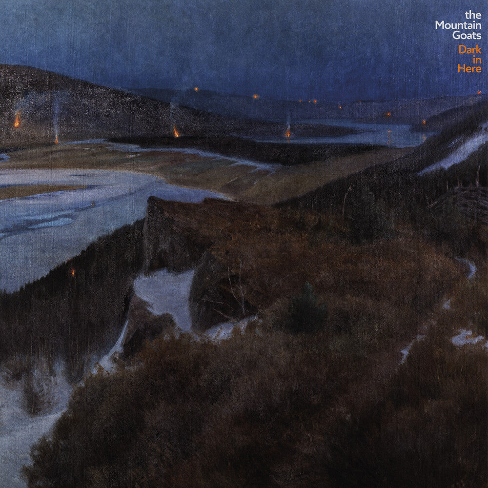 the album cover for The Mountain Goats - Dark In Here