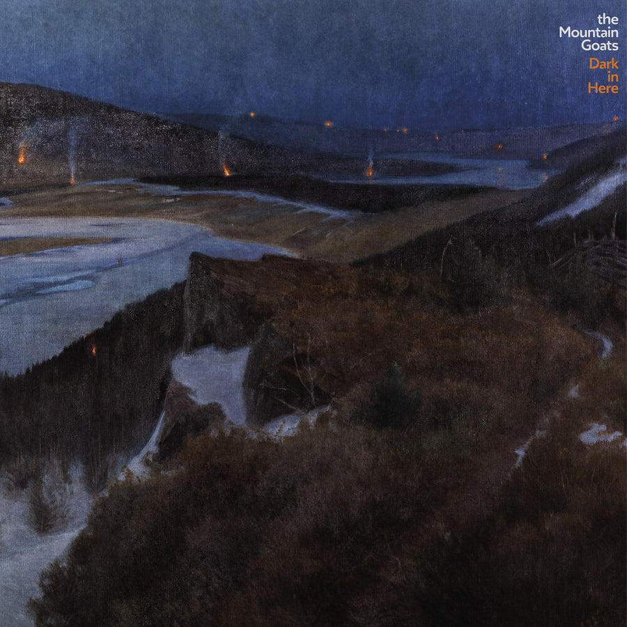 the album cover for The Mountain Goats - Dark In Here