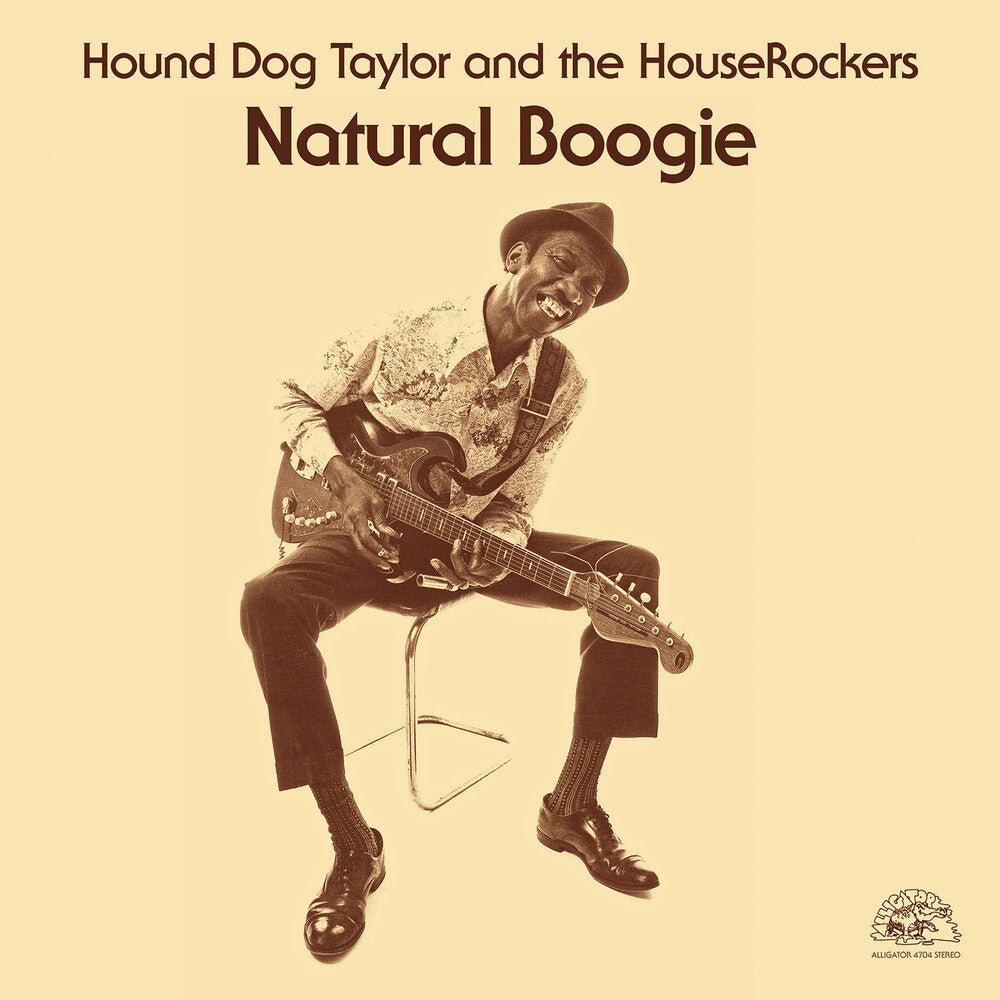 the album cover for Hound Taylor  Dog - Natural Boogie [Remastered] [Download Included] [Reissue]