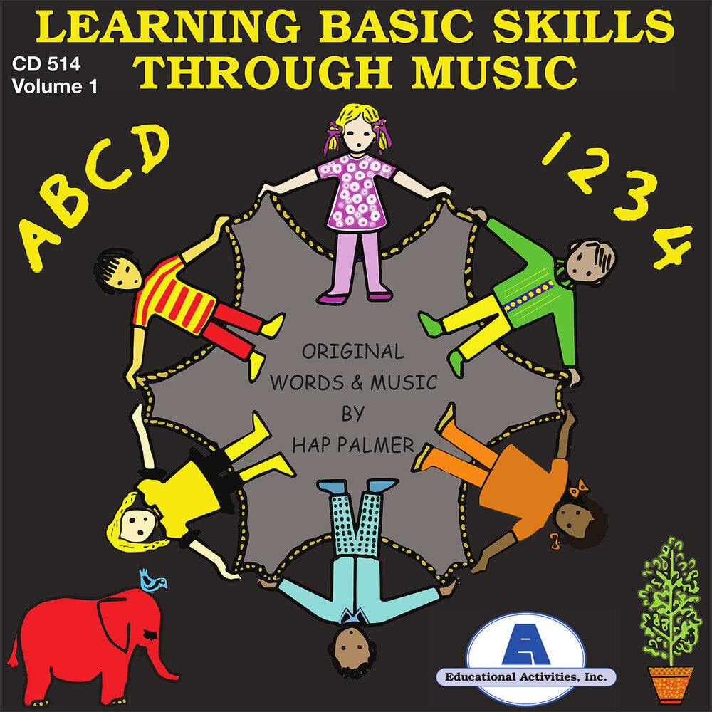 the album cover for Hap Palmer - Learning Basic Skills Through Music 1