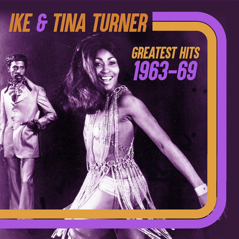 the album cover for Ike Turner  & Tina - Greatest Hits 1963-69 (Mod)