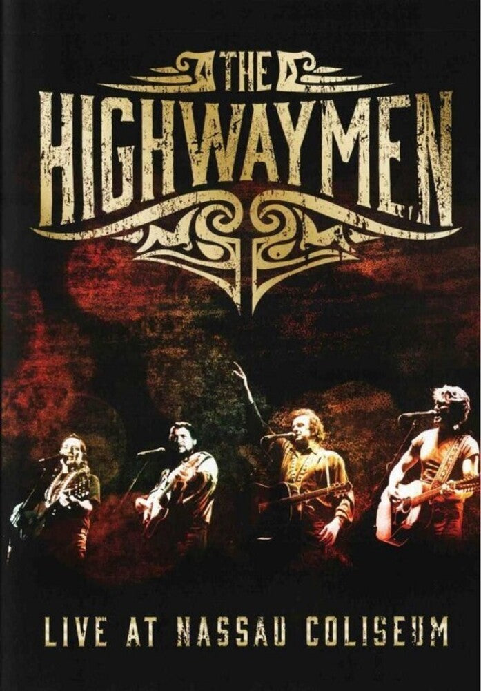 the album cover for The Highwaymen - Live At Nassau Coliseum [CD/DVD]
