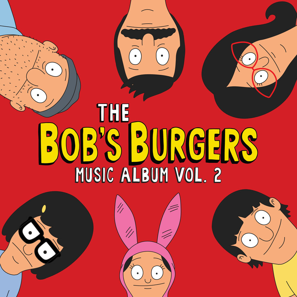 the album cover for Bob's Burgers [TV Series] - The Bob's Burgers Music Album Vol.2 [2 Cassettes]