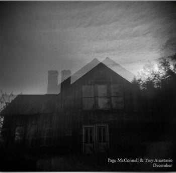 the album cover for Page McConnell/Trey Anastasio - December [Barn Board LP]