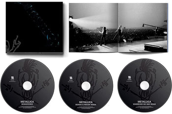 the album cover for Metallica - Metallica: Remastered [3CD Expanded Edition]