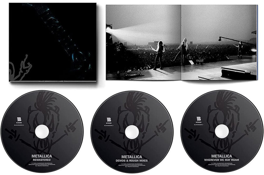 the album cover for Metallica - Metallica: Remastered [3CD Expanded Edition]