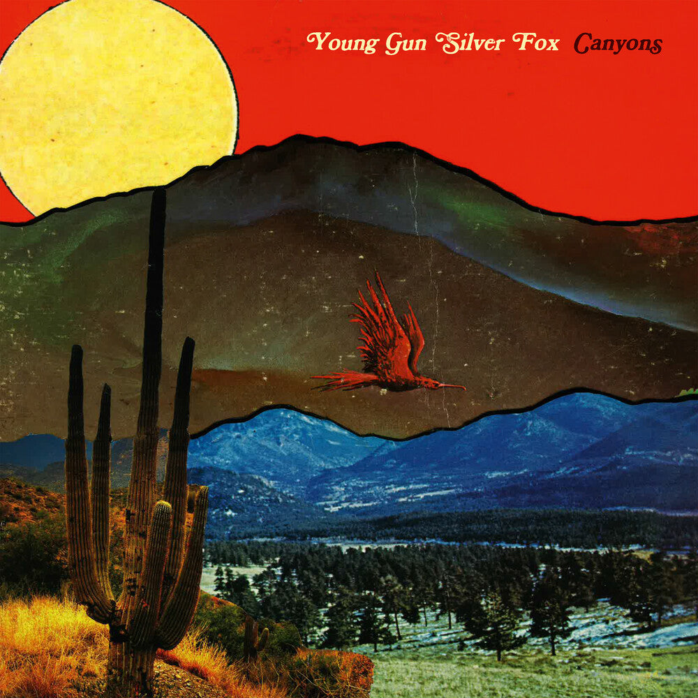 the album cover for Young Gun Silver Fox - Canyons