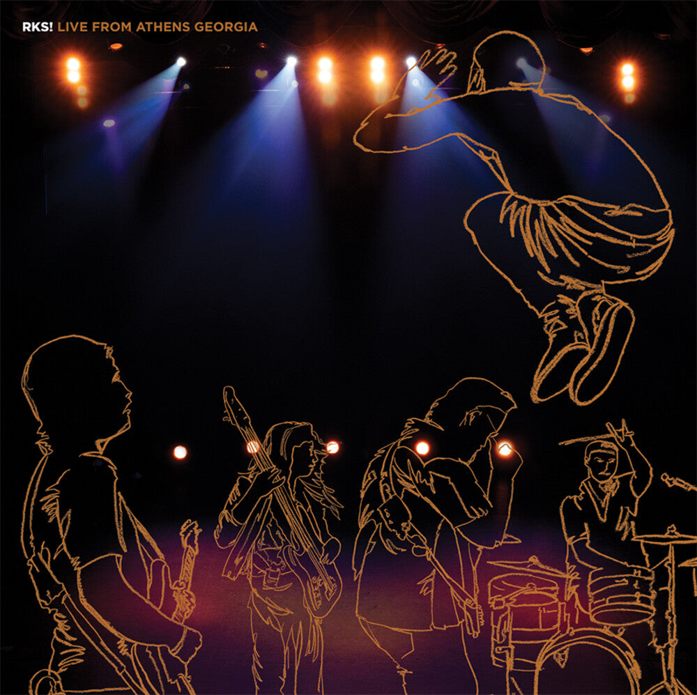 the album cover for Rainbow Kitten Surprise - RKS! Live From Athens Georgia