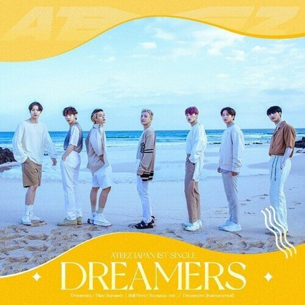 the album cover for Ateez - Dreamers (Version A) (Bonus Dvd) (Jpn) (Ntr0)