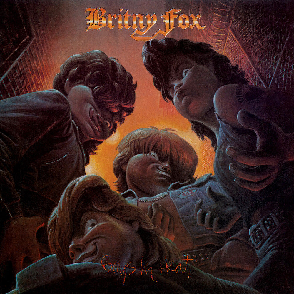 the album cover for Britny Fox - Boys In Heat [With Booklet] [Remastered] (Uk)