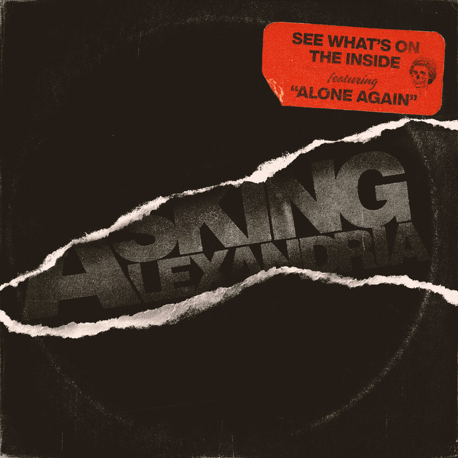 the album cover for Asking Alexandria - See What's On The Inside