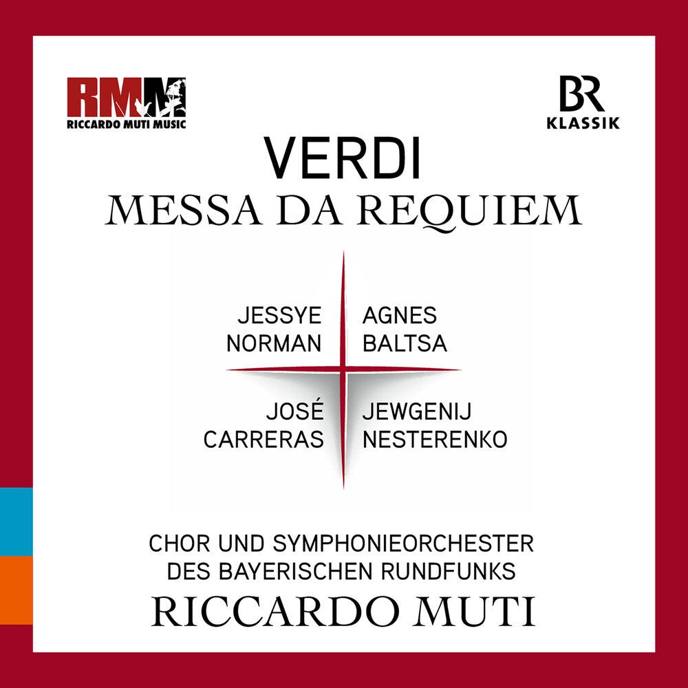 the album cover for Verdi / Norman / Nesterenko - Messa Da Requiem