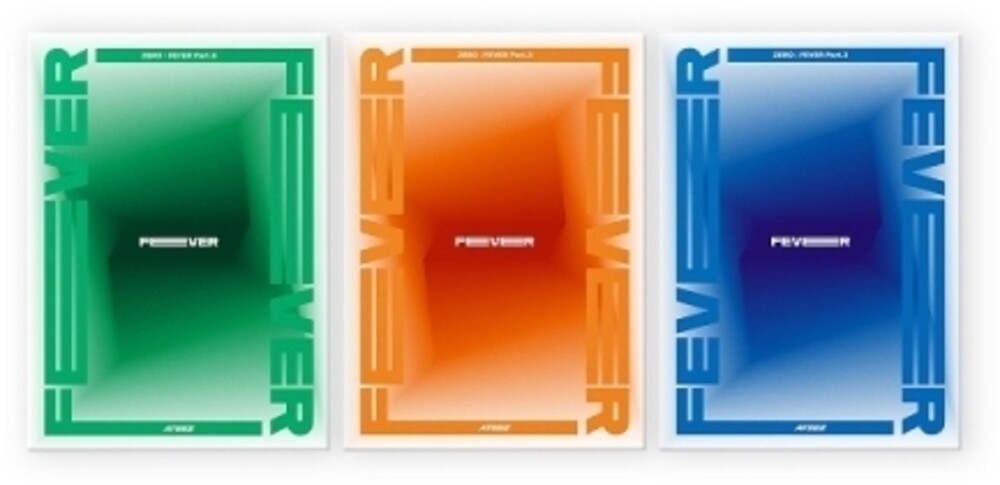 the album cover for Ateez - Zero: Fever Part 3 (Radnom Cover) (incl. 96pg Photobooklet, Sticker, 8pc Photocard Set + Photocard)