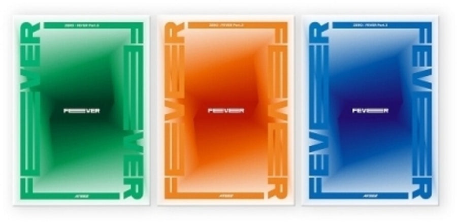 the album cover for Ateez - Zero: Fever Part 3 (Radnom Cover) (incl. 96pg Photobooklet, Sticker, 8pc Photocard Set + Photocard)