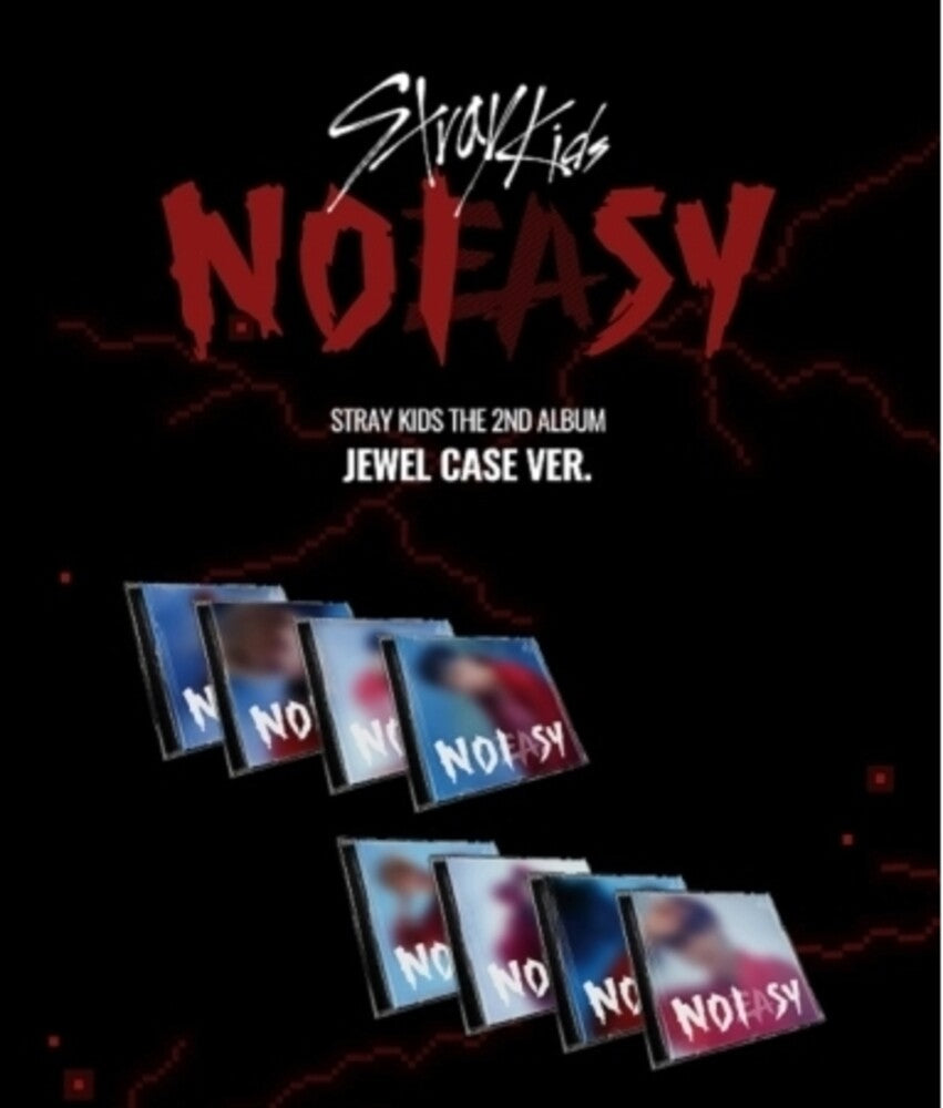 the album cover for Stray Kids - Noeasy (Jewel Case Version) (incl. Sticker + Photocard)
