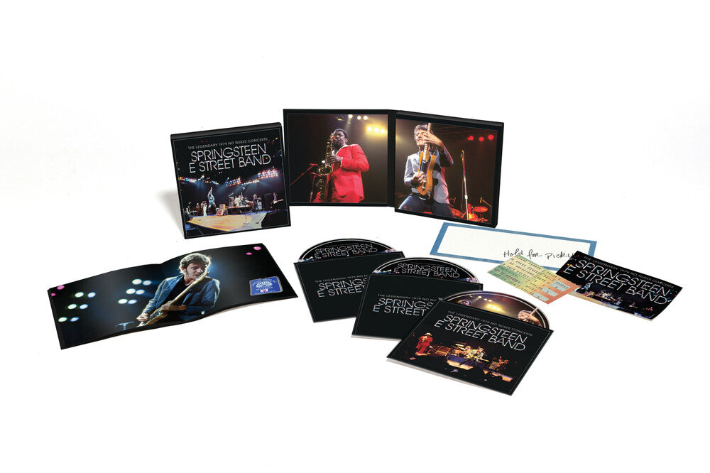 the album cover for Bruce Springsteen & The E Street Band - The Legendary 1979 No Nukes Concerts [2CD/DVD]