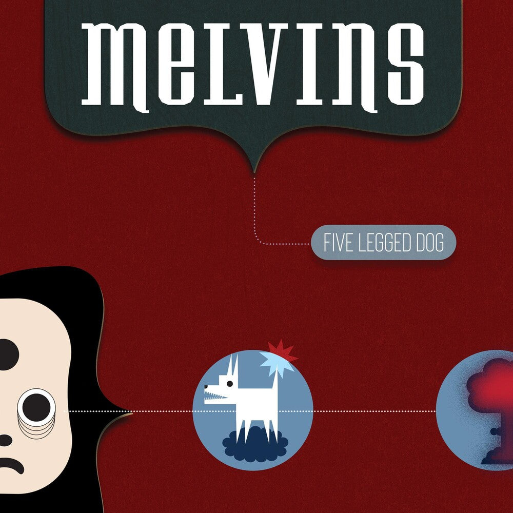 the album cover for Melvins - Five Legged Dog [2CD]