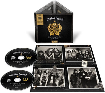the album cover for Motörhead - Everything Louder Forever - The Very Best Of