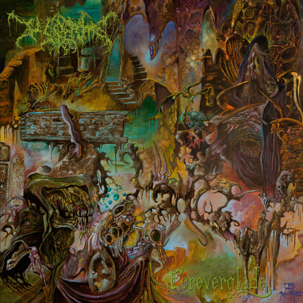 the album cover for Worm - Foreverglade