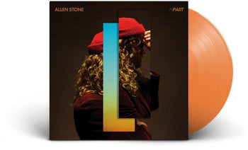 the album cover for Allen Stone - APART [Translucent Orange LP]