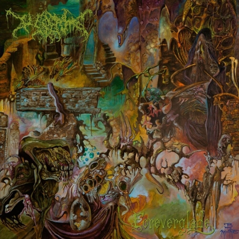 the album cover for Worm - Foreverglade [Limited Edition Color LP]
