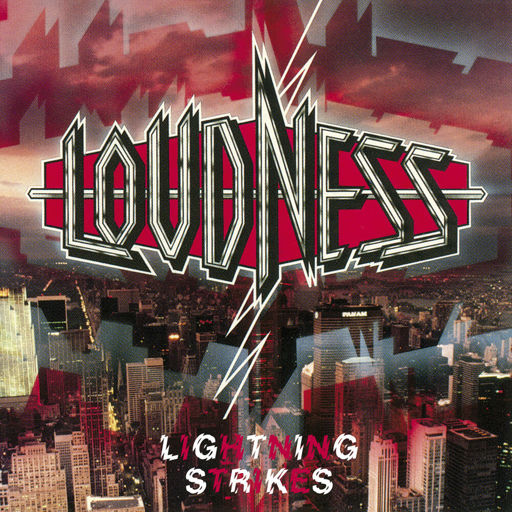 the album cover for Loudness - Lightning Strikes (Hol)