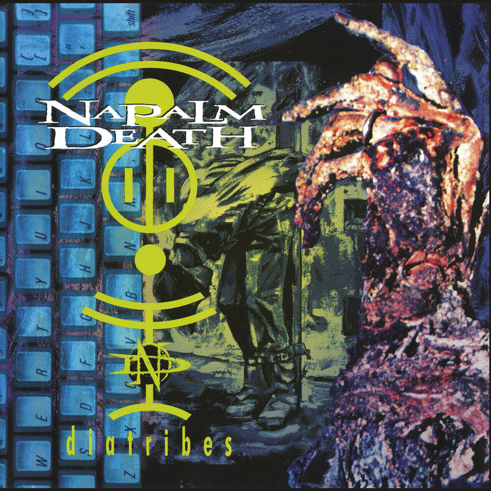 the album cover for Napalm Death - Diatribes