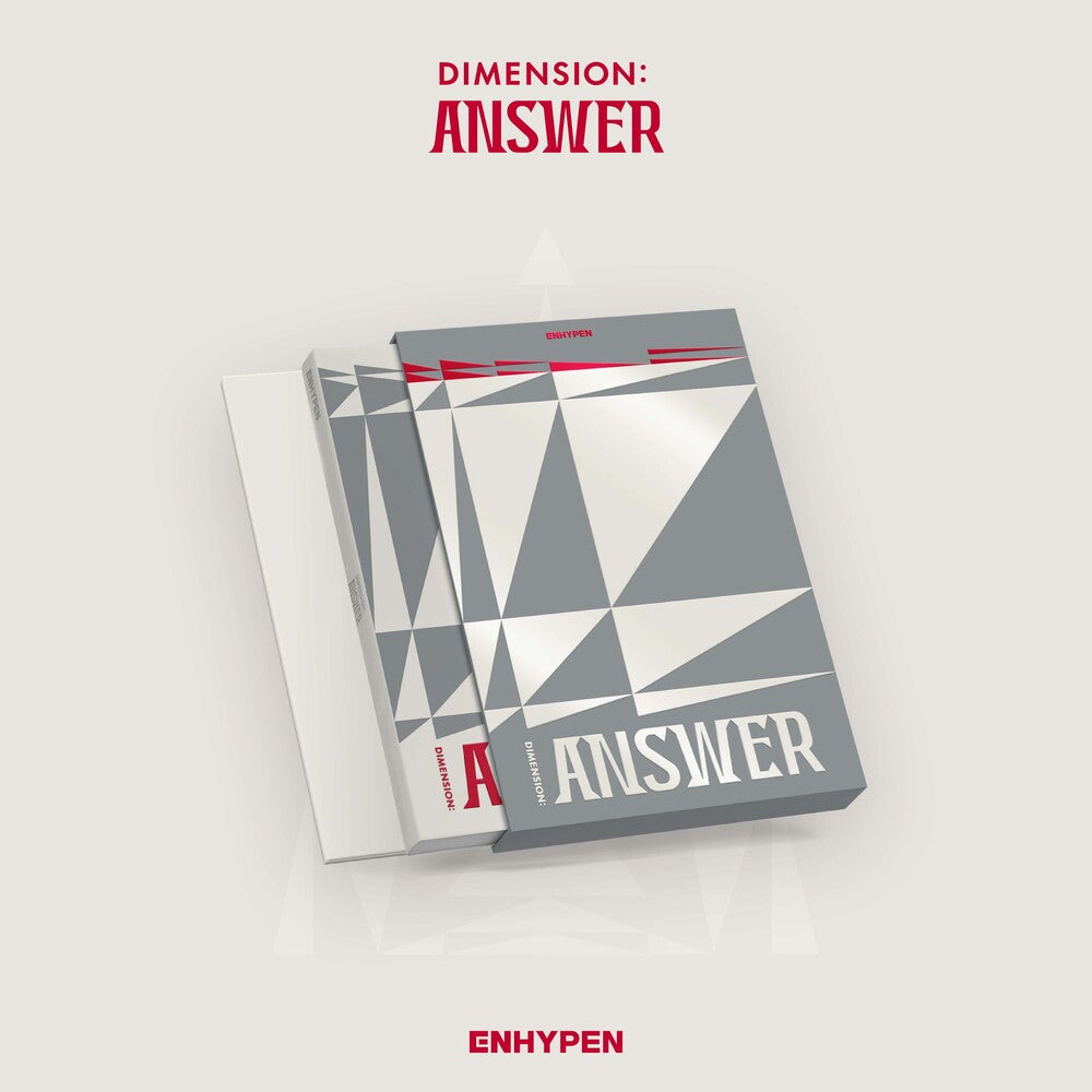 the album cover for ENHYPEN - DIMENSION : ANSWER [TYPE 1]