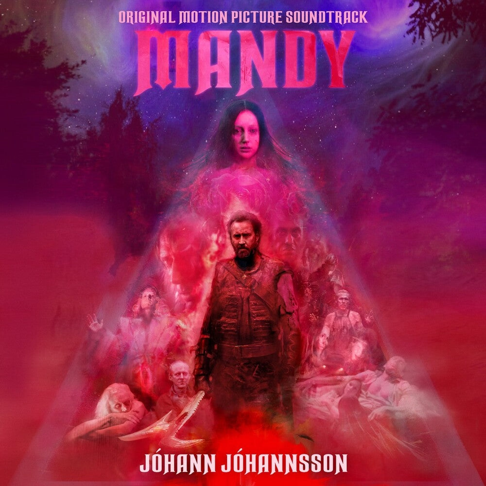 the album cover for Johann Johannsson - Mandy / O.S.T. (Uk)