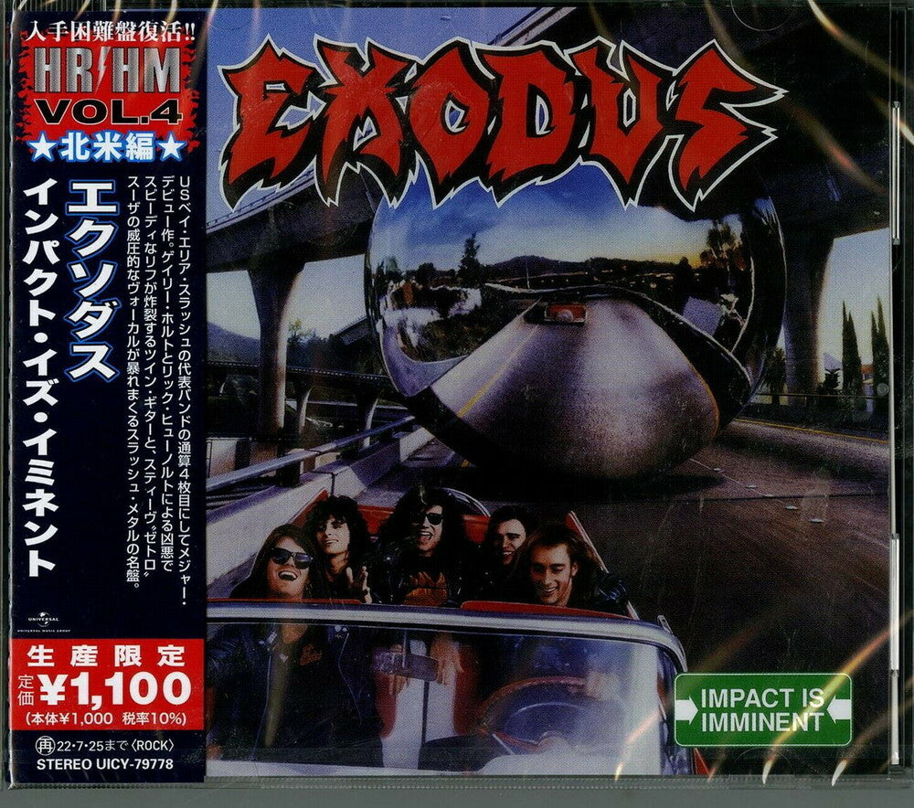 the album cover for Exodus - Impact Is Imminent