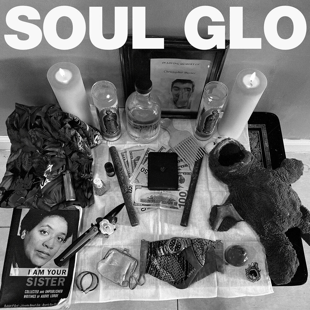 the album cover for Soul Glo - Diaspora Problems