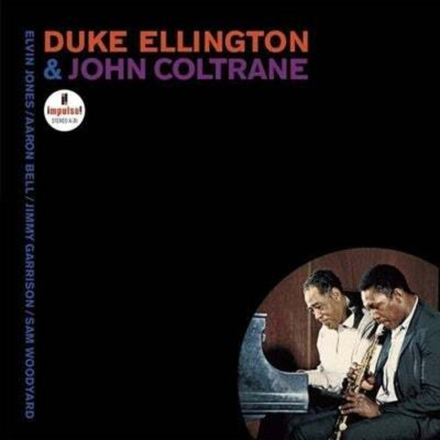 the album cover for Duke Ellington & John Coltrane - Duke Ellington & John Coltrane (Verve Acoustic Sounds Series) [LP]