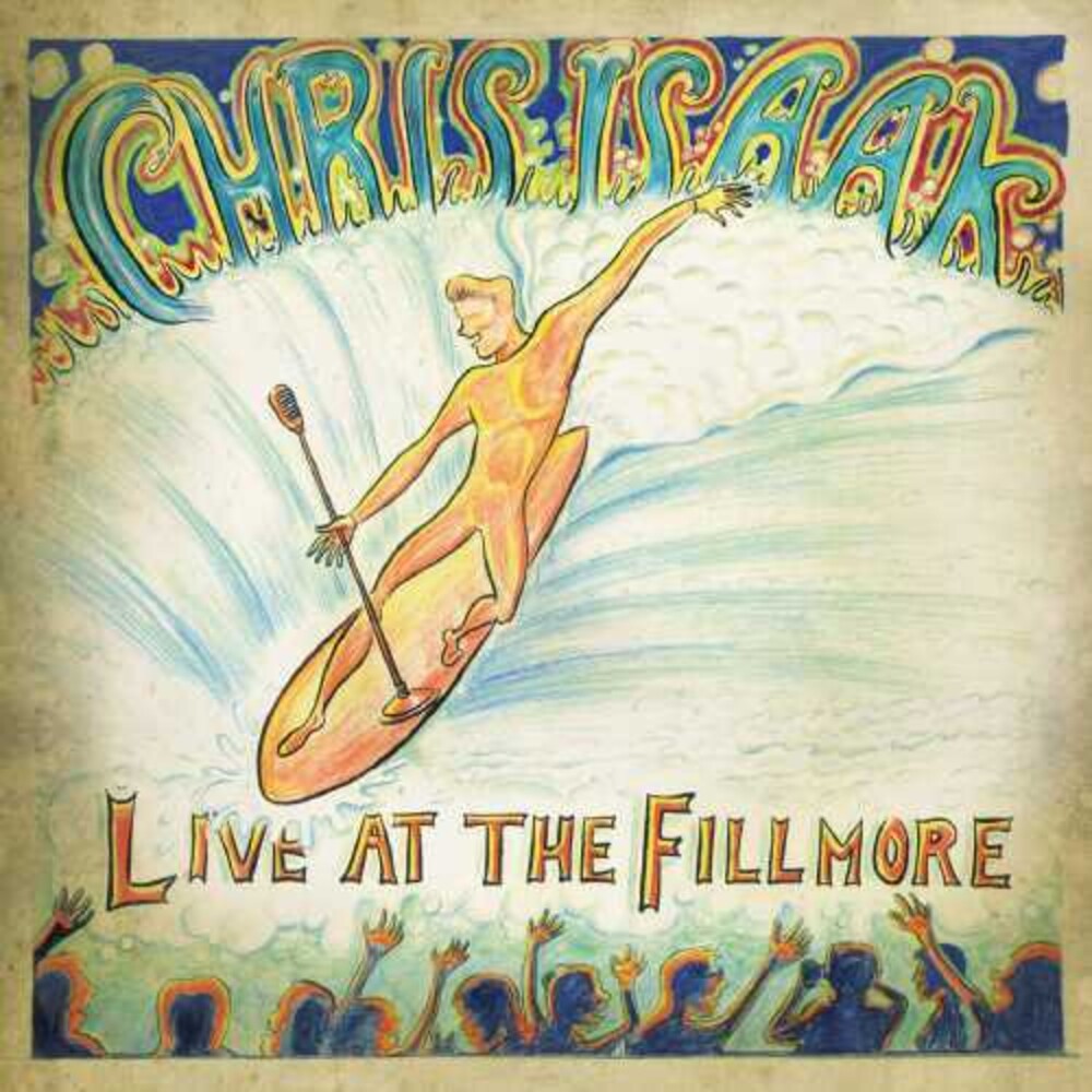 the album cover for Chris Isaak - Live At The Fillmore