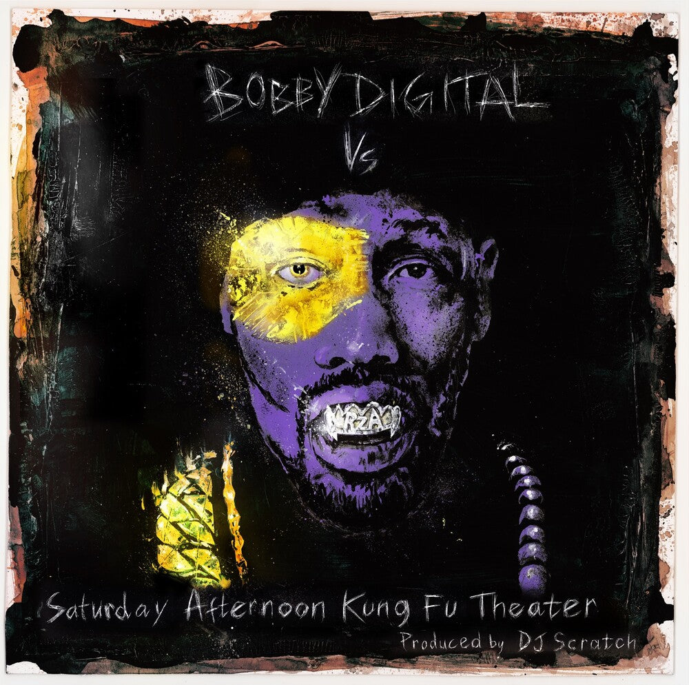 the album cover for RZA - Bobby Digital Vs Rza