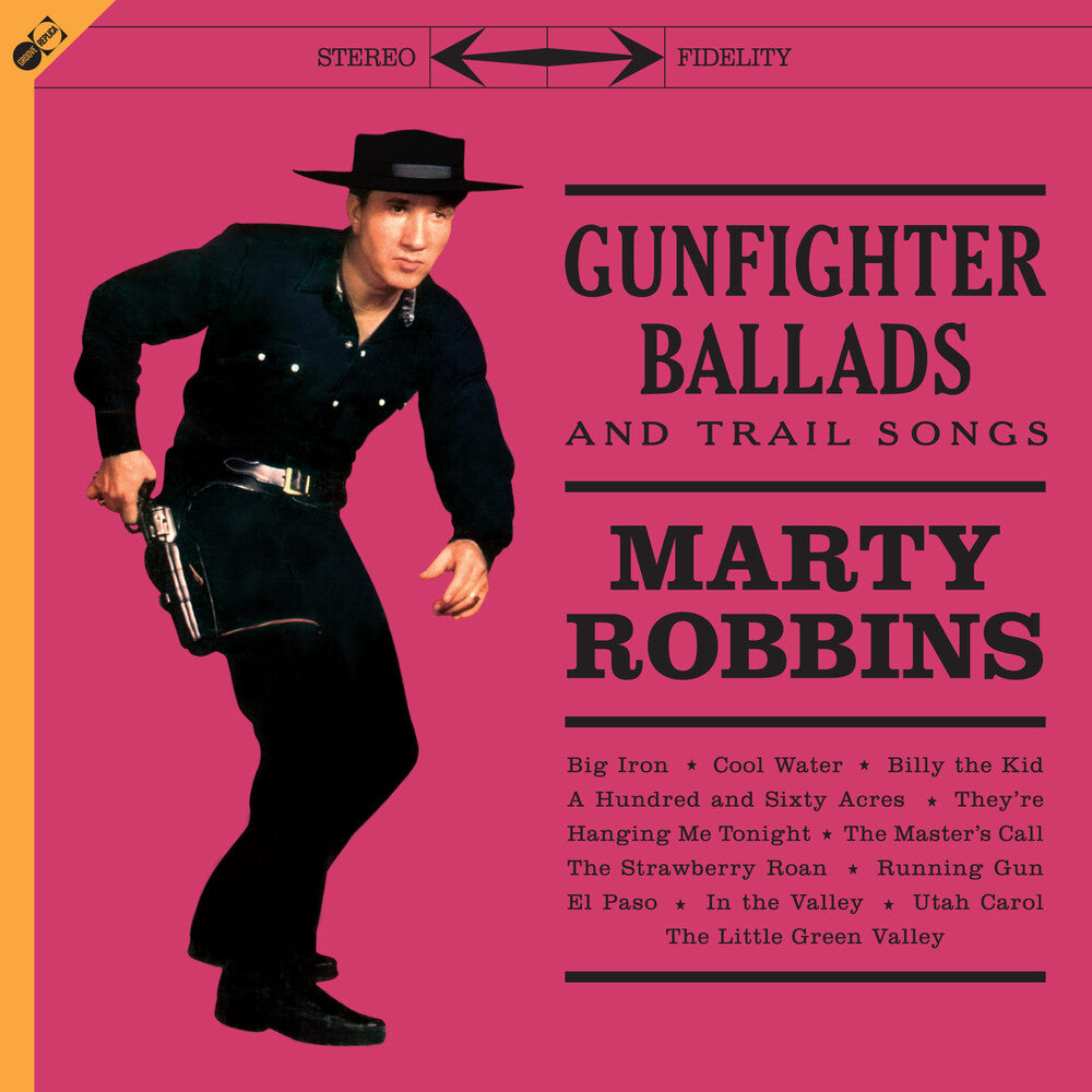 the album cover for Marty Robbins - Gunfighter Ballads & Trail Songs (Bonus Cd) (Spa)