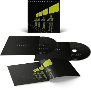the album cover for Kraftwerk - Remixes [2CD]