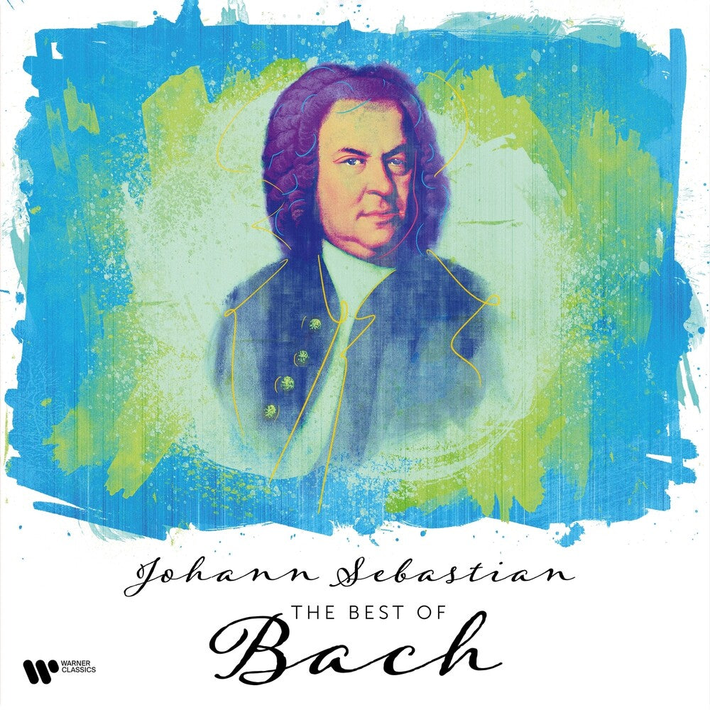 the album cover for Various Artists - The Best of Bach