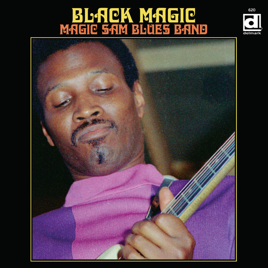 the album cover for Magic Sam - Black Magic