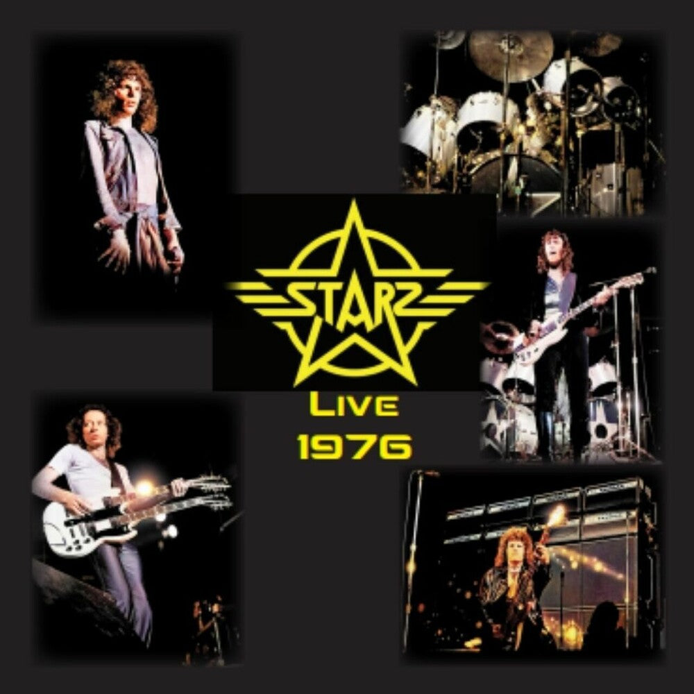the album cover for Starz - Live 1976