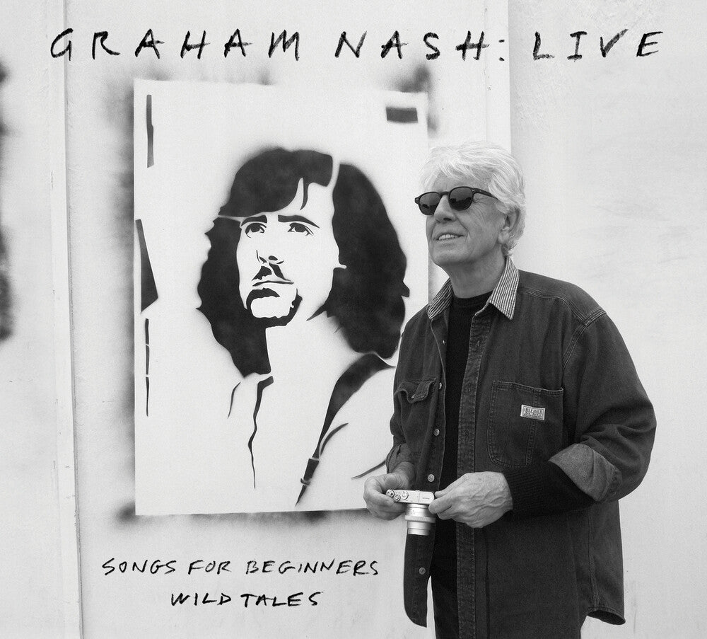 the album cover for Graham Nash - Live Songs For Beginners, Wild Tales