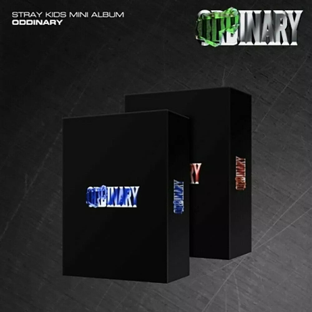 the album cover for Stray Kids - Oddinary (scanning Version/mask Off Version/normal Edition)